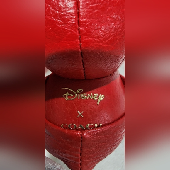 Disney X Coach Mickey Mouse Collectible Bag Charm - Picture 2 of 5